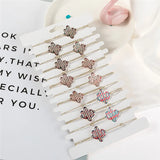 Cactus Charm Woven Bracelet Set for Women Girl Summer Jewelry