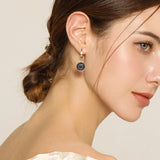 12Pcs Double-sided Alloy Enamel Constellations Charms for DIY Earrings Necklace