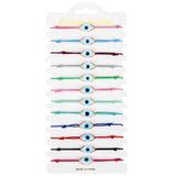 Ethnic Vintage Woven Bracelets Evil Eye Charm Bracelet