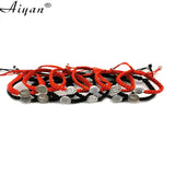 12Pcs 0.9cm St. Benedict Woven Bracelets, Gift for Women/Men