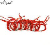 12Pcs 0.9cm St. Benedict Woven Bracelets, Gift for Women/Men