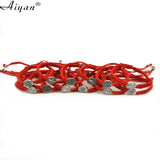 12Pcs 0.9cm St. Benedict Woven Bracelets, Gift for Women/Men