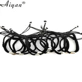 12Pcs 0.9cm St. Benedict Woven Bracelets, Gift for Women/Men