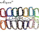 Religious Mary And St.Jude Bracelet With Crystal Heart