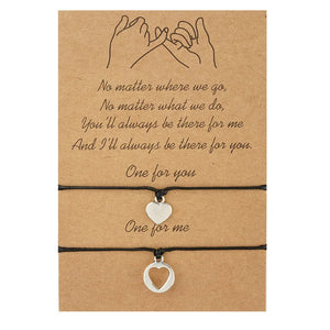 Hollow Heart Bracelet Adjustable Bracelet for Women and Girls