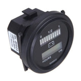 12-72V LED Digital Charge Indicator Hour Meter Gauge