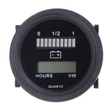 12-72V LED Digital Charge Indicator Hour Meter Gauge