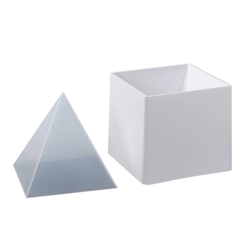 Pyramid Epoxy Resin Mold DIY Crafts Jewelry Decorations
