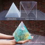 Pyramid Epoxy Resin Mold DIY Crafts Jewelry Decorations