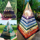 Pyramid Epoxy Resin Mold DIY Crafts Jewelry Decorations