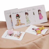 50pc Rectangular Jewelry Hair Clip Display Cards