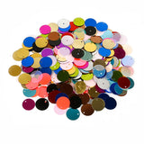 Mixed Round & Colourful Acrylic Paillette Sequins - Earring Findings