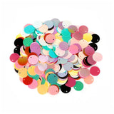 Mixed Round & Colourful Acrylic Paillette Sequins - Earring Findings