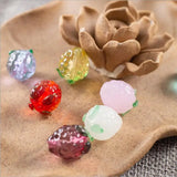 12mm*15mm Lampwork Glass Strawberry Beads Multi-color DIY Jewelry
