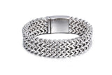 316L Stainless Steel Huge Biker Chain Bracelet for Men