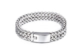 316L Stainless Steel Huge Biker Chain Bracelet for Men