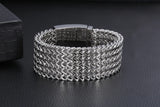 316L Stainless Steel Huge Biker Chain Bracelet for Men