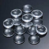12mm/18mm Snap Button Metal DIY Accessories Silver Snaps Button Base