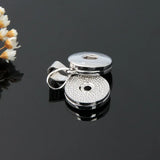 12mm 18mm Snap Button Pendant Charms for DIY Jewelry Accessories