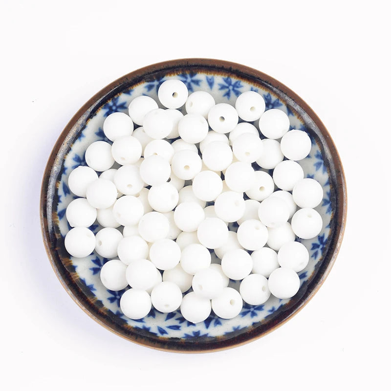 12mm Silicone Beads for Teething: 30Pcs Baby Teether Food-Grade Chewing Beads