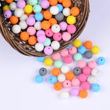 12mm Silicone Beads for Teething: 30Pcs Baby Teether Food-Grade Chewing Beads