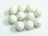 Acrylic Solid Many Faceted Beads For Kids Necklace Making