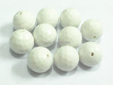 Acrylic Solid Many Faceted Beads For Kids Necklace Making