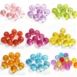 Transparent Irregular Chunky Beads 12mm-480pcs/bag 20mm-100pcs/bag