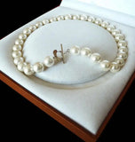 12mm AAA+ South Sea Shell Pearl Necklace 18''