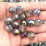 12mm Austria Faceted High Crystal Glass Loose Beads for DIY Bracelet