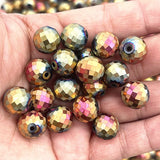 12mm Austria Faceted High Crystal Glass Loose Beads for DIY Bracelet