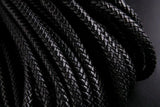 12mm Braided Microfiber Leather Rope String for DIY Bracelet Making