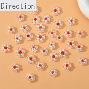 12mm Thousand Flowers Glass Beads DIY Bracelet Necklace Jewelry Accessories