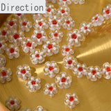 12mm Thousand Flowers Glass Beads DIY Bracelet Necklace Jewelry Accessories