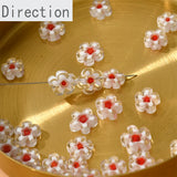12mm Thousand Flowers Glass Beads DIY Bracelet Necklace Jewelry Accessories
