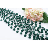 12mm Dk Green Camellia Flower Resin Stone DIY Jewelry