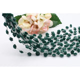 12mm Dk Green Camellia Flower Resin Stone DIY Jewelry