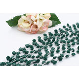 12mm Dk Green Camellia Flower Resin Stone DIY Jewelry