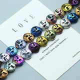 12mm Tree of Life Hematite Spacer Beads for Bracelet Making DIY