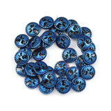 12mm Tree of Life Hematite Spacer Beads for Bracelet Making DIY