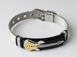 12mm Mens Stainless Steel Mesh Belt Cross Charm Christian Bracelet