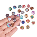 12mm Mixed Mosaic Glass Patch DIY Making Accessories