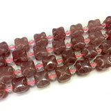 12mm Aventurine Amazonite Stone Beads 15'' Ice Cube DIY Loose Beads