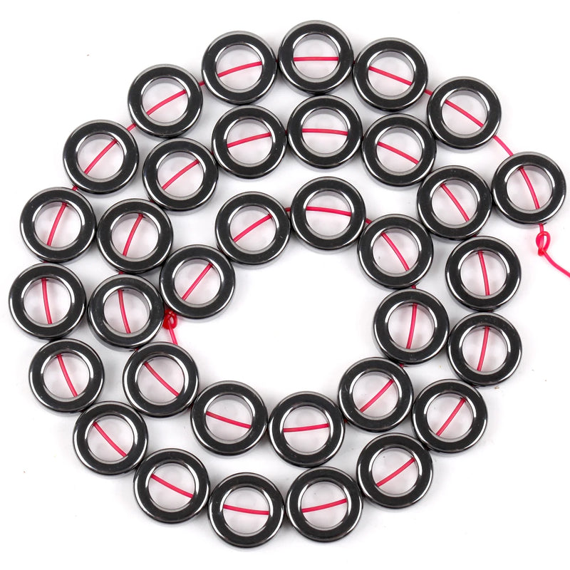 12mm Hematite Stone Round Spacer Beads for Jewelry Making