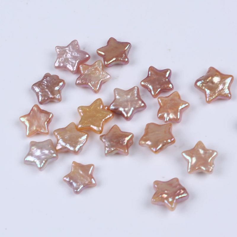 12mm Natural Freshwater Pink Purple Irregular Shape Pearls for Jewelry