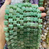 12mm Green Aventurine Clover Beads for Jewelry Making