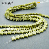 12mm Green Five-Pointed Star Agate Beads 2 Strands
