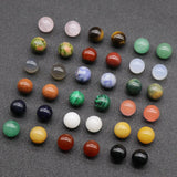12mm Natural Stone Loose Beads 7Chakra Diy Round Ball Beads Yoga Healing