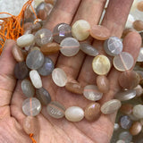 12mm Natural Sunstone Stone Beads 15'' Square Drop DIY Spacer Loose Beads