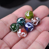 12mm Round Lampwork Glass Beads Jewelry Findings